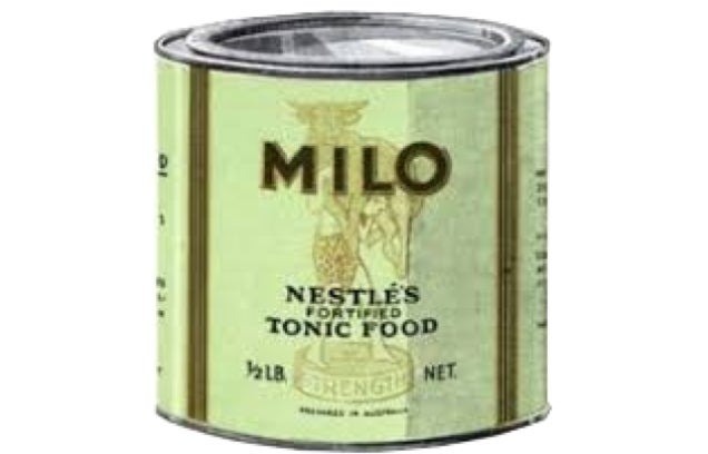 Lata MILO® color amarillo nacida en Australia